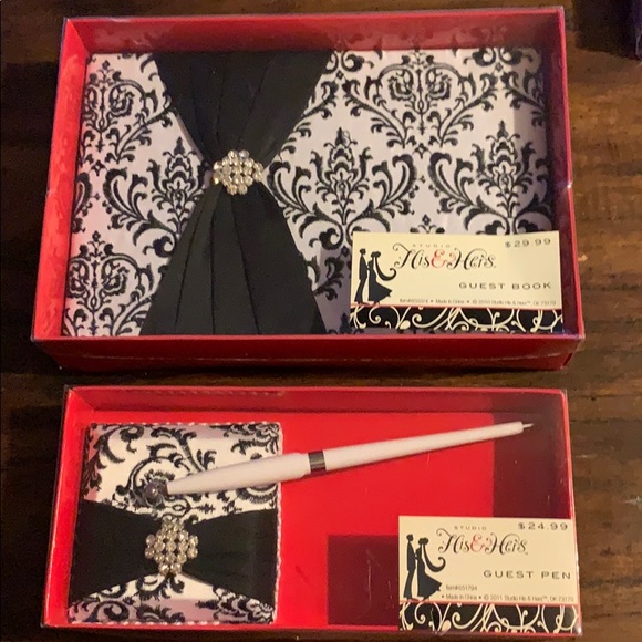 Other - Guest book, pen set
